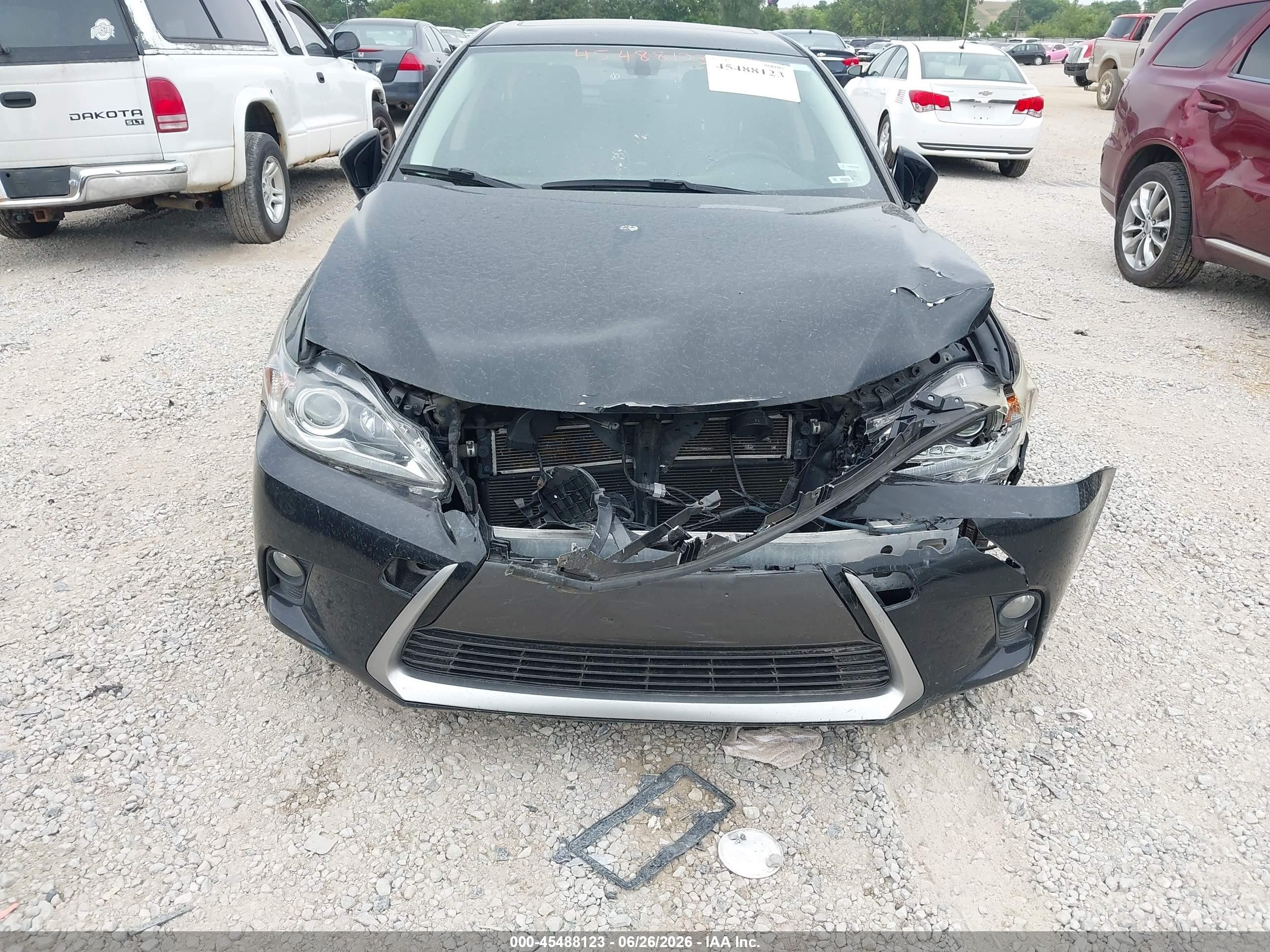 2015 Lexus Ct 200h   Black vin: JTHKD5BH2F2226517