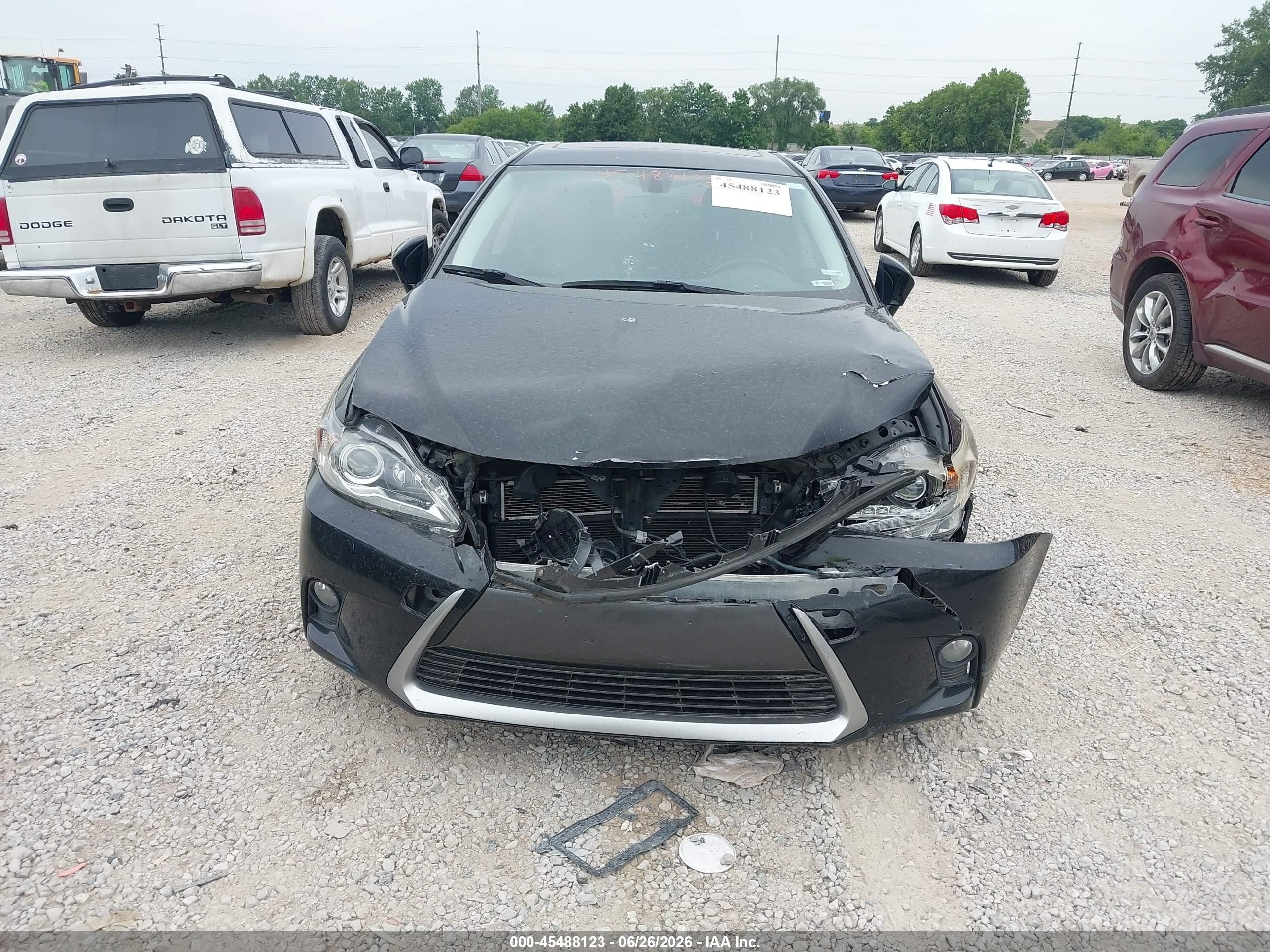 2015 Lexus Ct 200h   Black vin: JTHKD5BH2F2226517