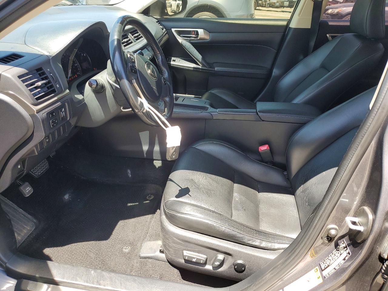 2015 Lexus Ct 200 Gray vin: JTHKD5BH2F2227540