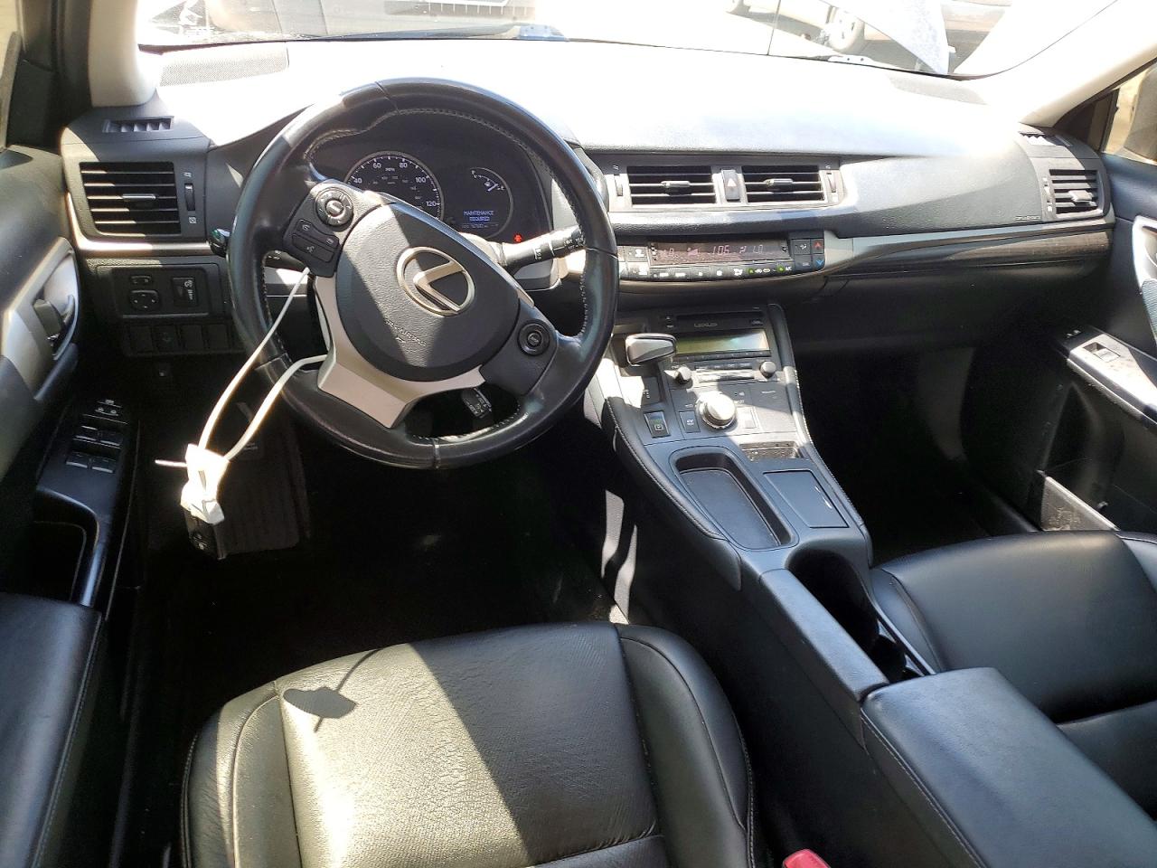 2015 Lexus Ct 200 Gray vin: JTHKD5BH2F2227540