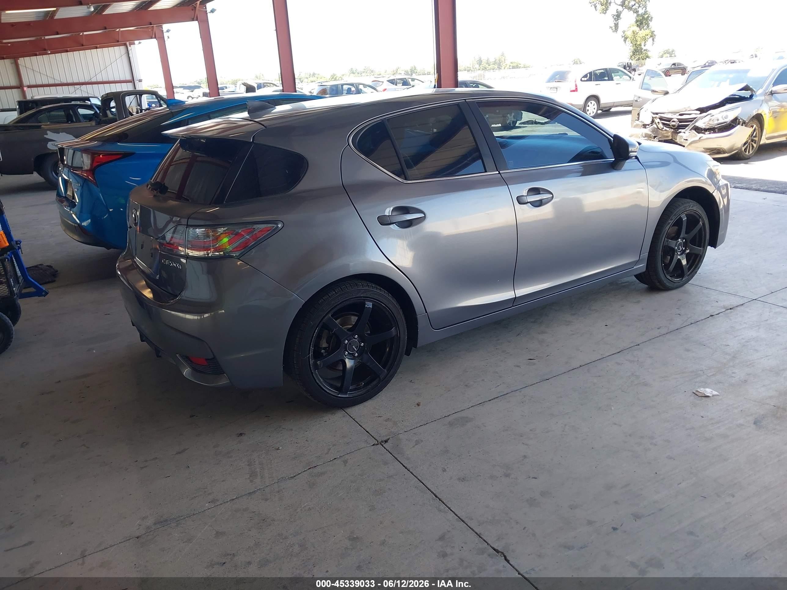 2015 Lexus Ct 200h Silver vin: JTHKD5BH2F2236674