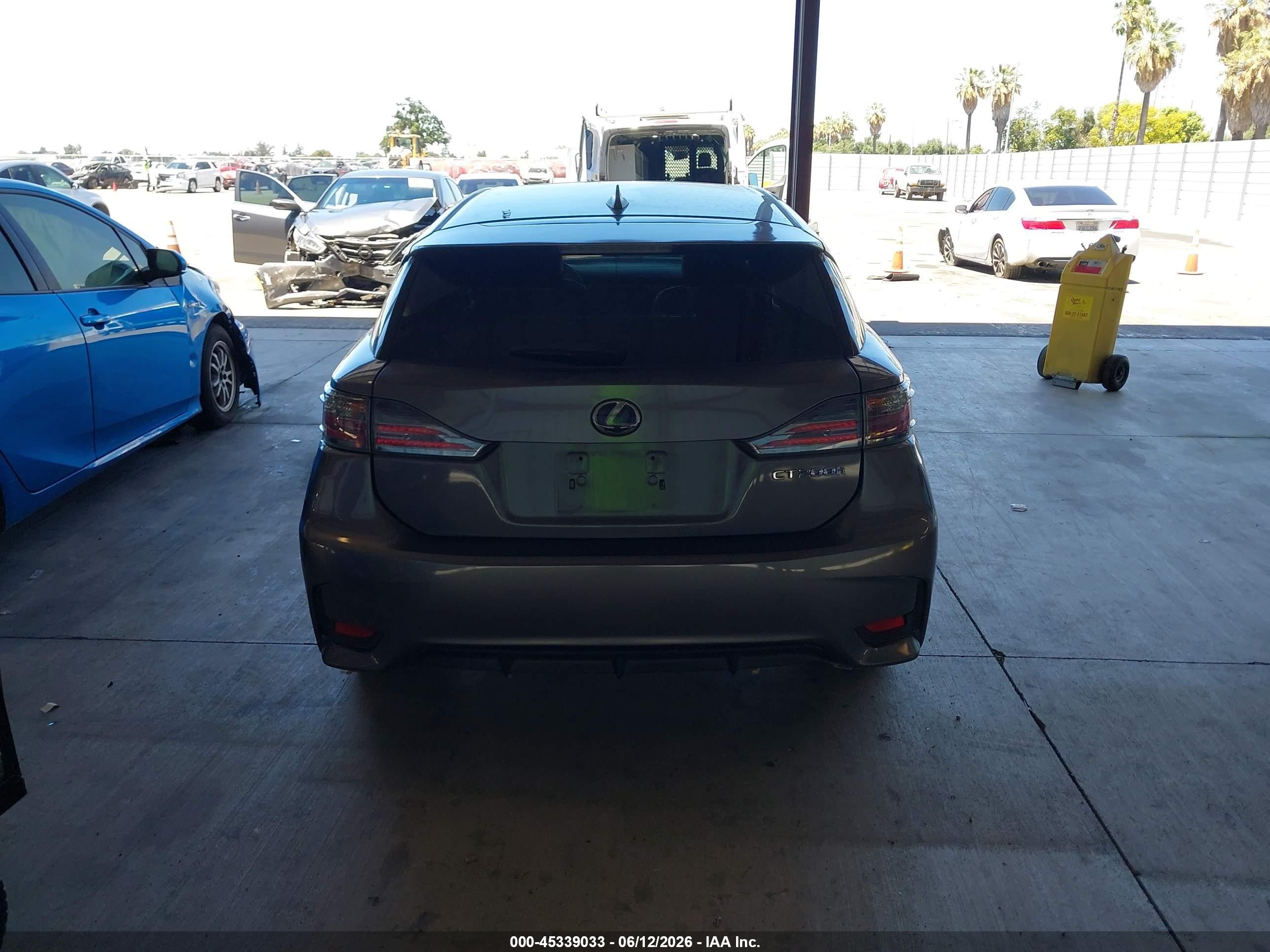 2015 Lexus Ct 200h Silver vin: JTHKD5BH2F2236674