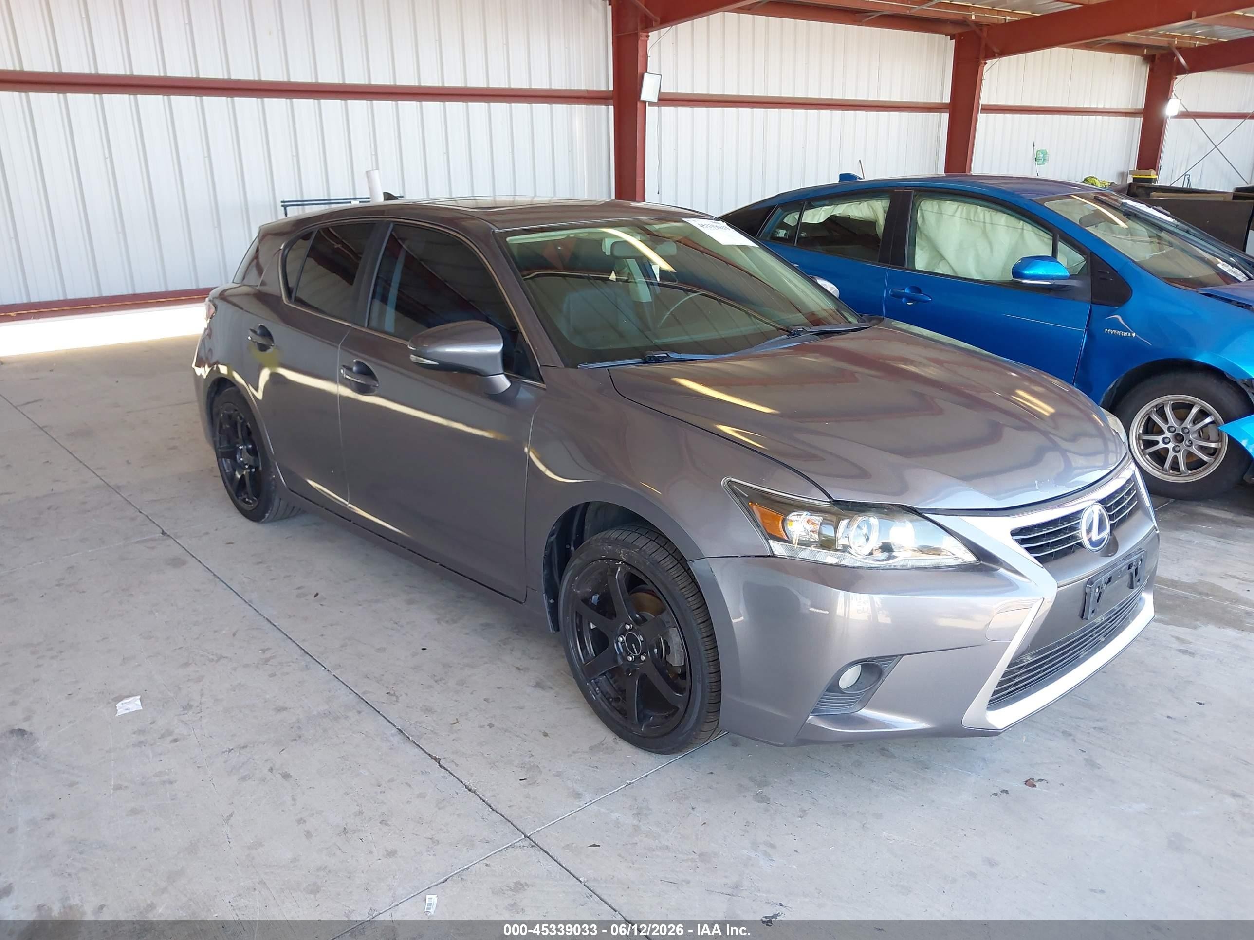 2015 Lexus Ct 200h Silver vin: JTHKD5BH2F2236674