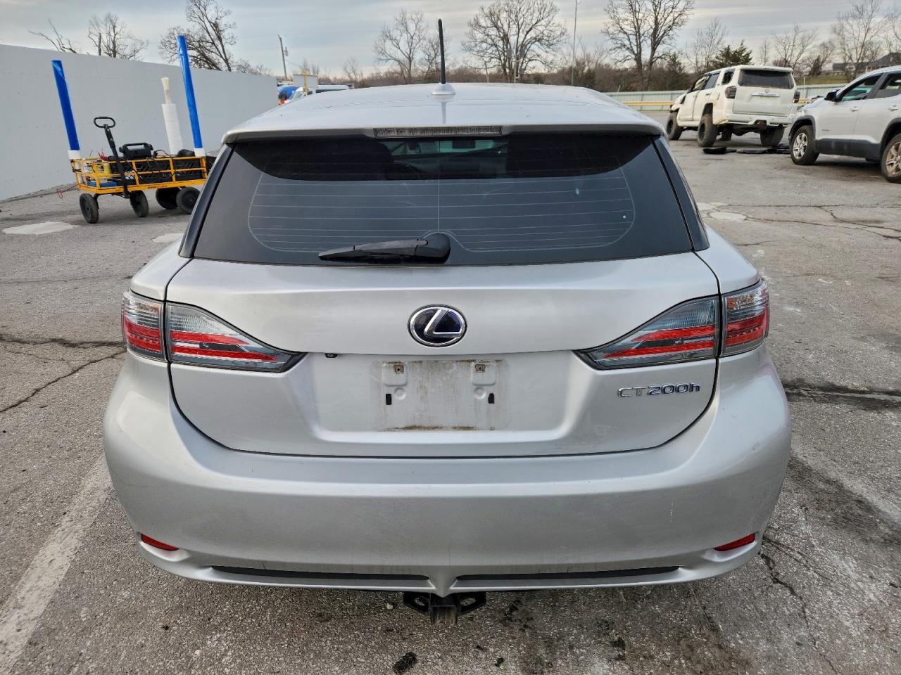 2012 Lexus Ct 200 Silver vin: JTHKD5BH3C2055448