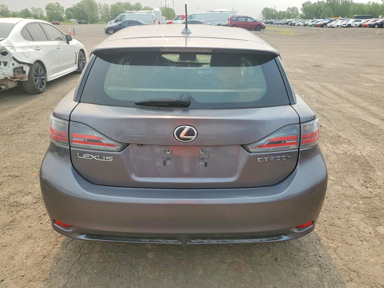 2012 Lexus Ct 200 Gray vin: JTHKD5BH3C2058771