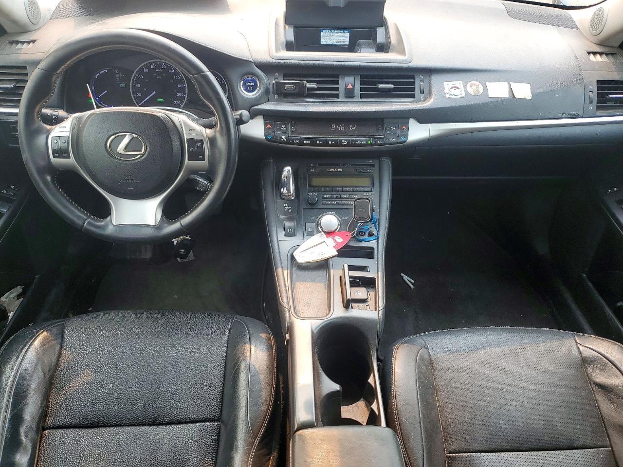 2012 Lexus Ct 200 Gray vin: JTHKD5BH3C2058771