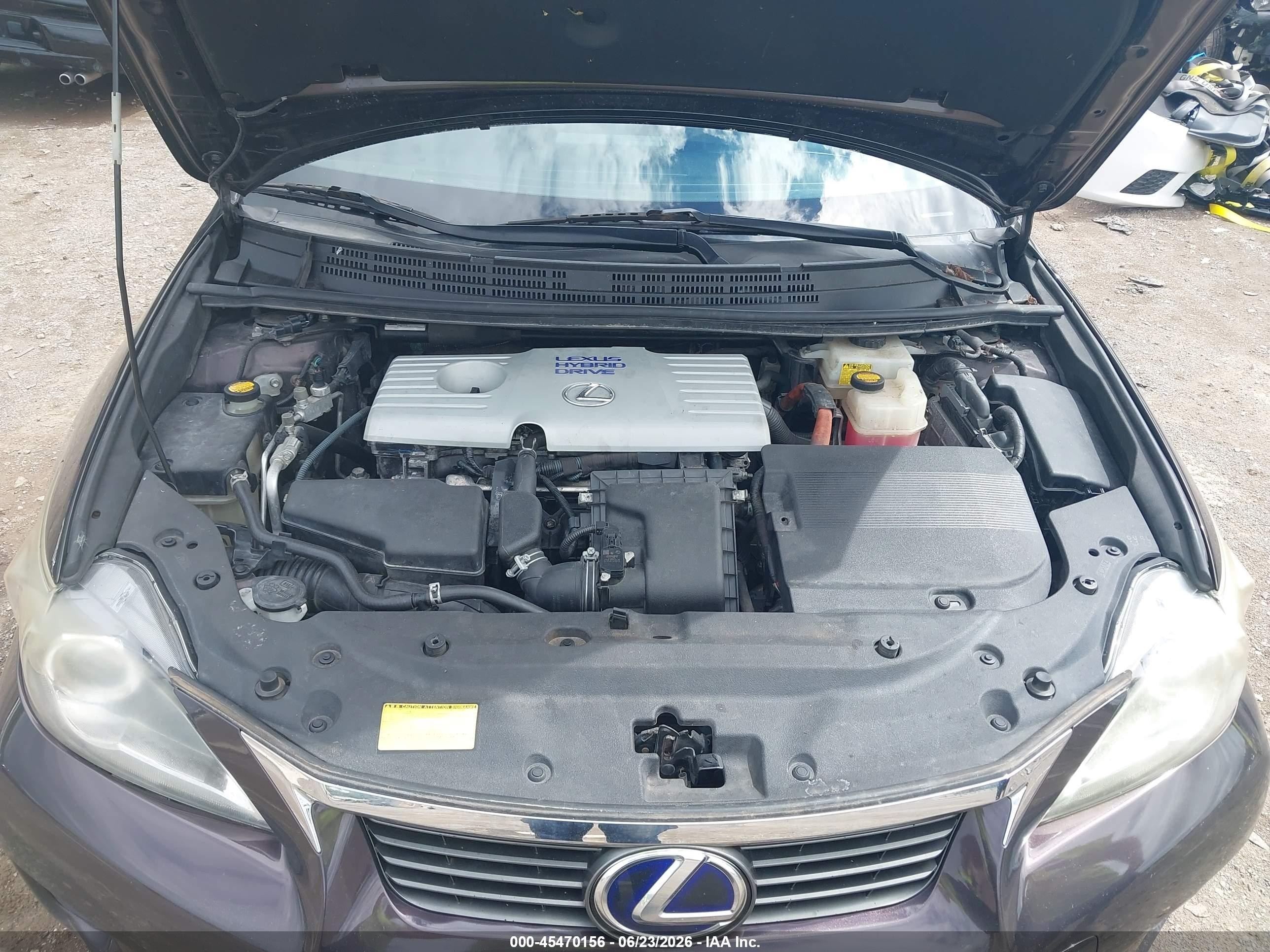 2012 Lexus Ct 200h Premium Purple vin: JTHKD5BH3C2102624