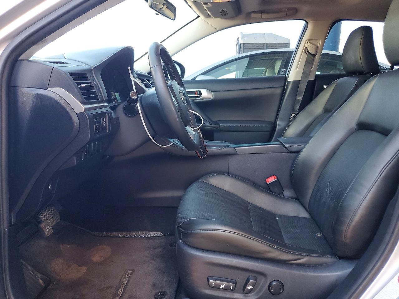 2012 Lexus Ct 200 Silver vin: JTHKD5BH3C2109685
