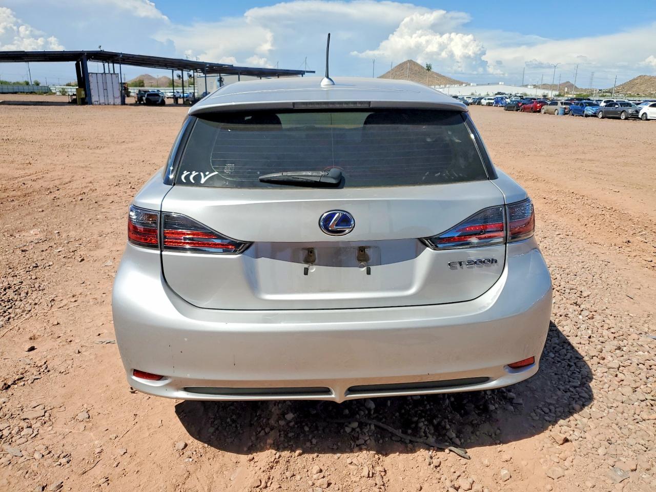 2012 Lexus Ct 200 Silver vin: JTHKD5BH3C2109685