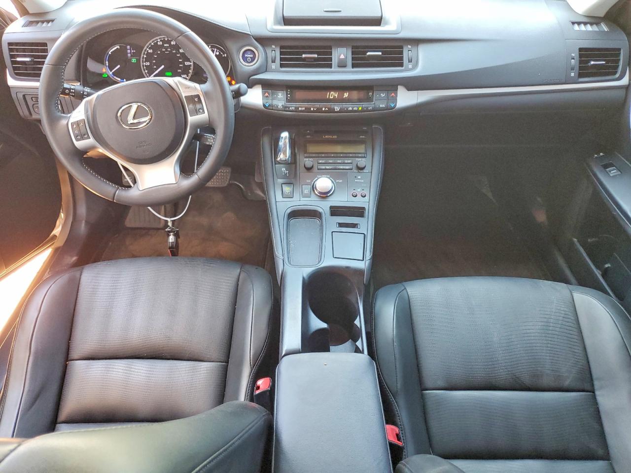 2012 Lexus Ct 200 Silver vin: JTHKD5BH3C2109685
