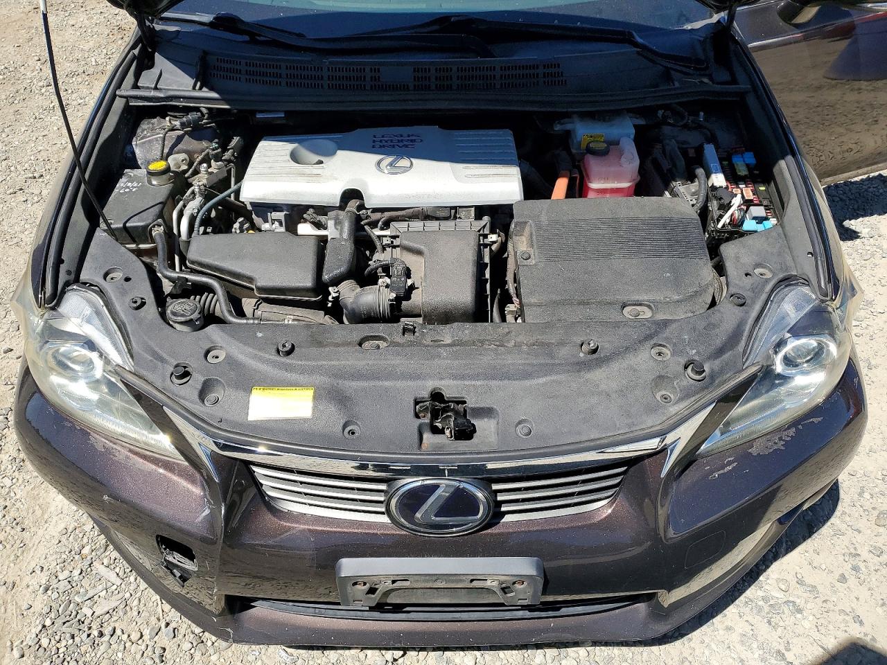 2012 Lexus Ct 200 Brown vin: JTHKD5BH3C2111484
