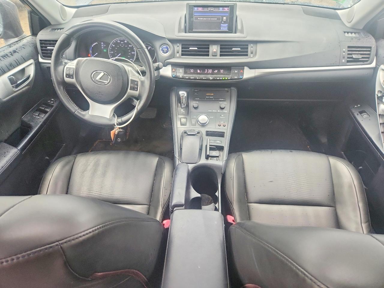 2013 Lexus Ct 200 Gray vin: JTHKD5BH3D2148259