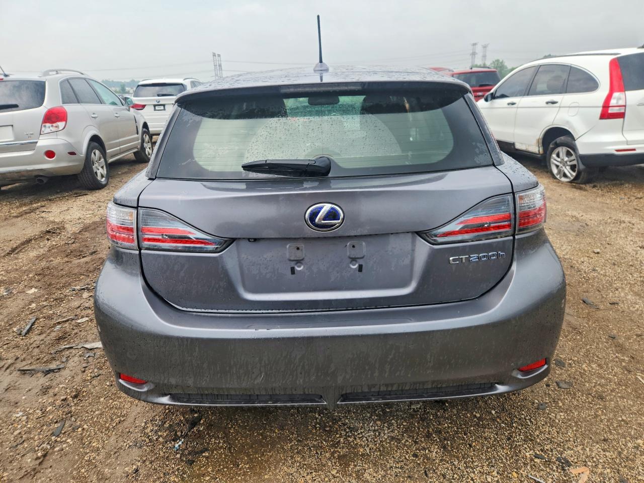 2013 Lexus Ct 200 Gray vin: JTHKD5BH3D2148259