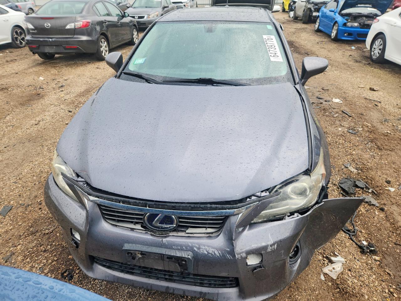 2013 Lexus Ct 200 Gray vin: JTHKD5BH3D2148259