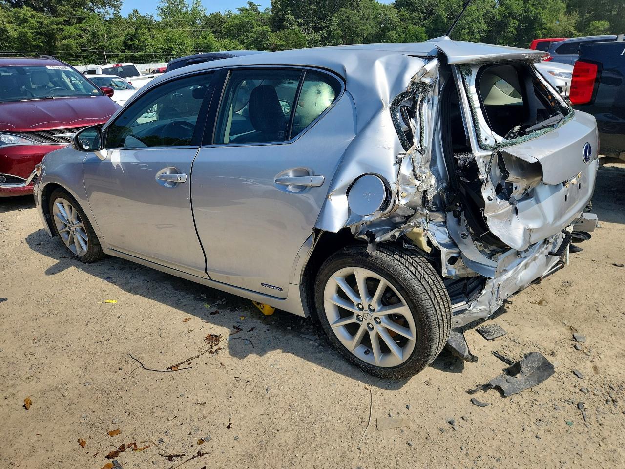 2013 Lexus Ct 200 Белый vin: JTHKD5BH3D2161593