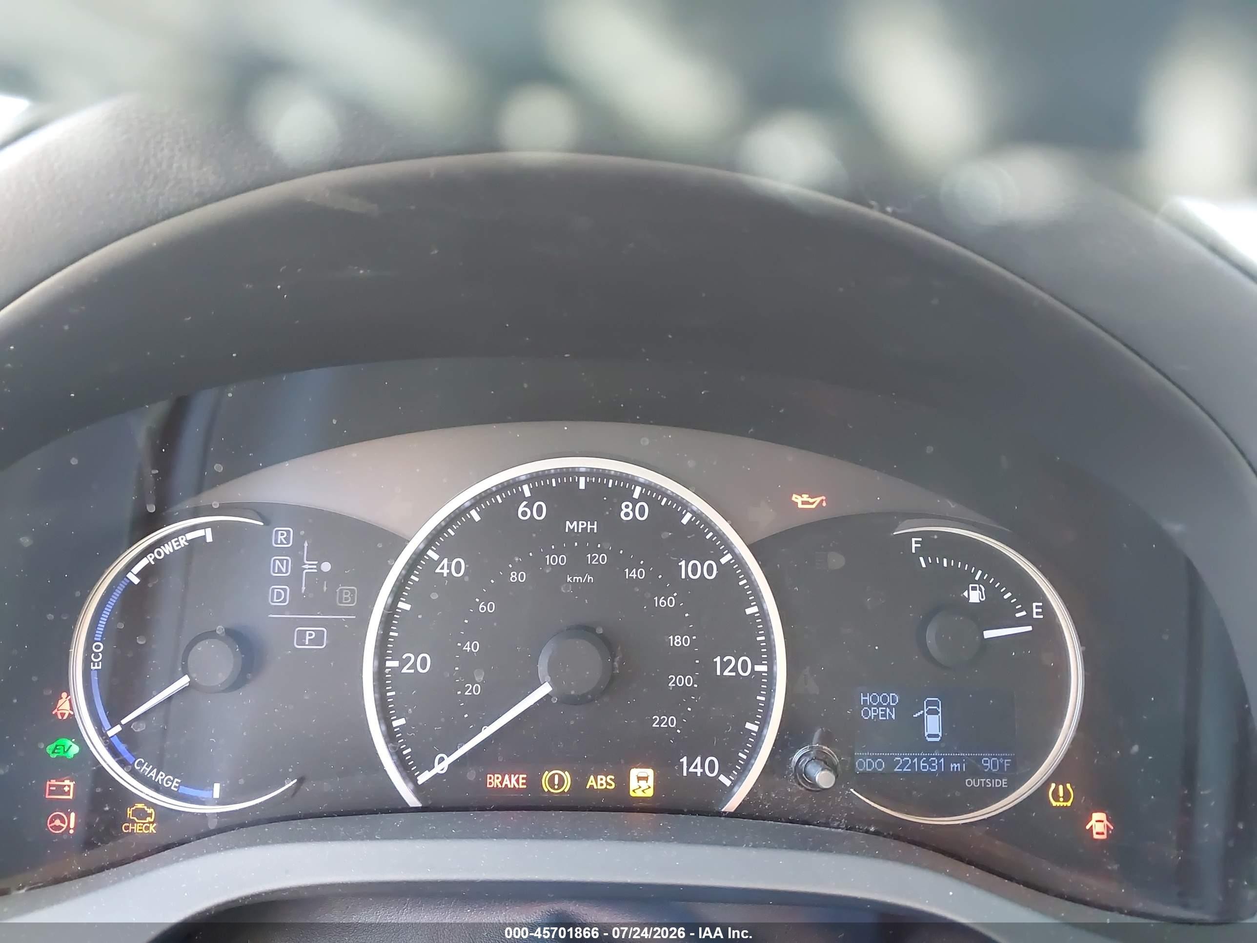 2013 Lexus Ct 200h   Gray vin: JTHKD5BH3D2171962