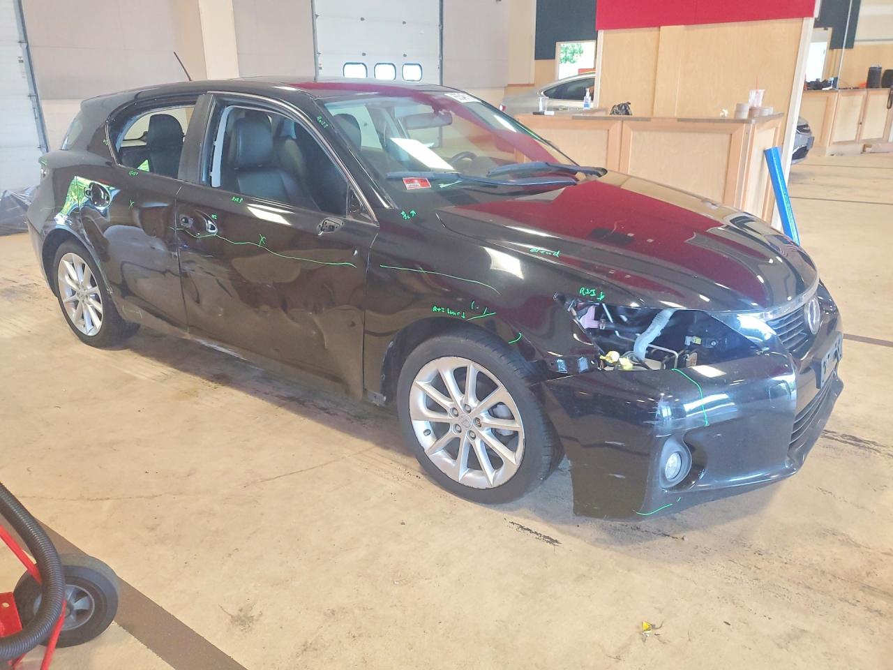 2013 Lexus Ct 200 Серый vin: JTHKD5BH3D2172691