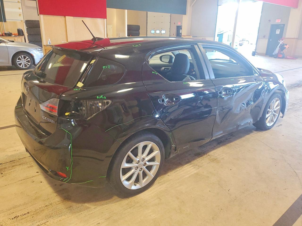 2013 Lexus Ct 200 Серый vin: JTHKD5BH3D2172691