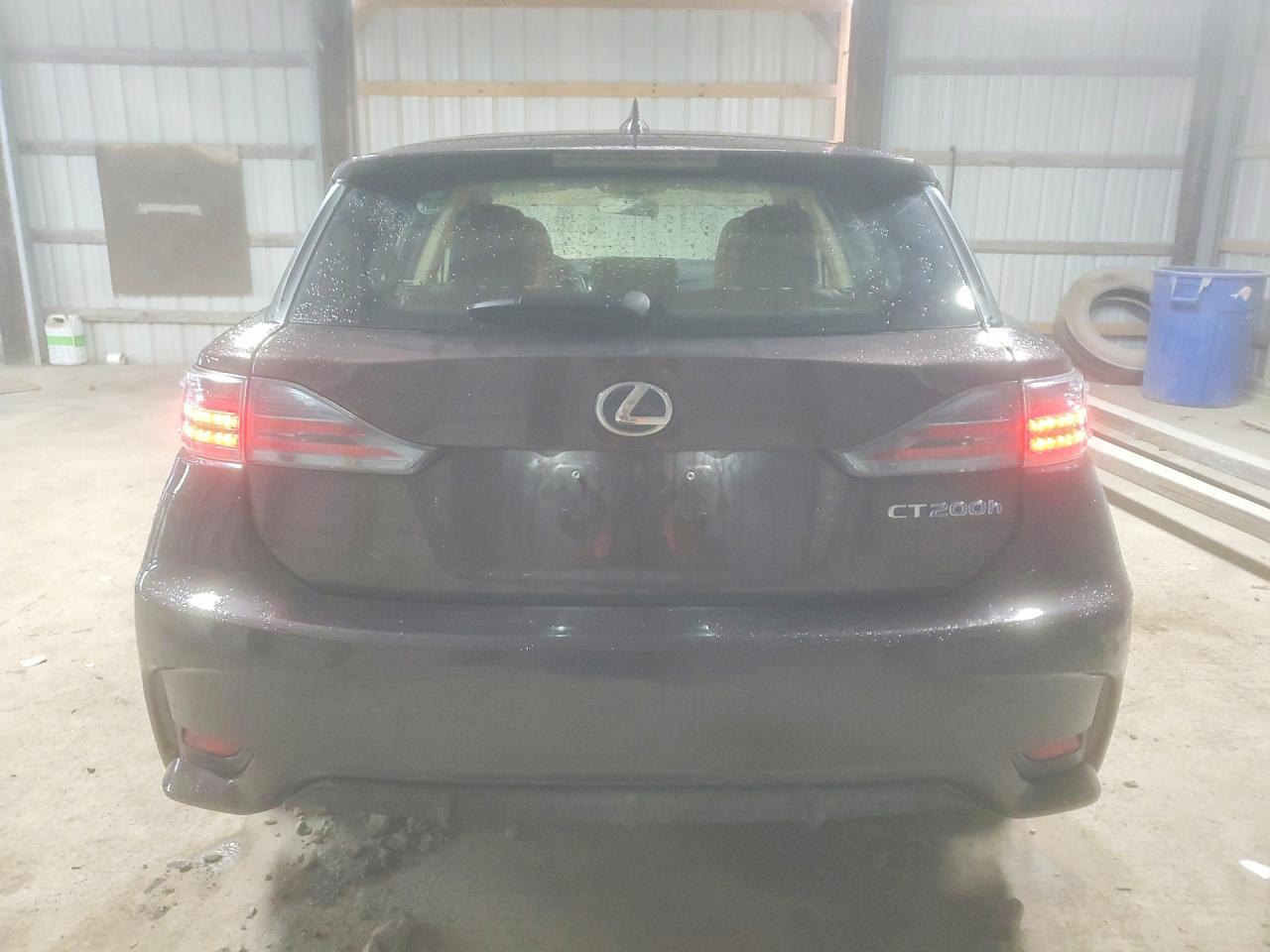 2014 Lexus Ct 200 Brown vin: JTHKD5BH3E2177178
