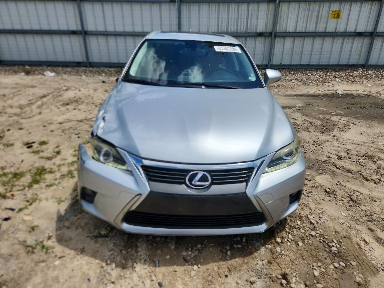 2014 Lexus Ct 200 Gray vin: JTHKD5BH3E2201009