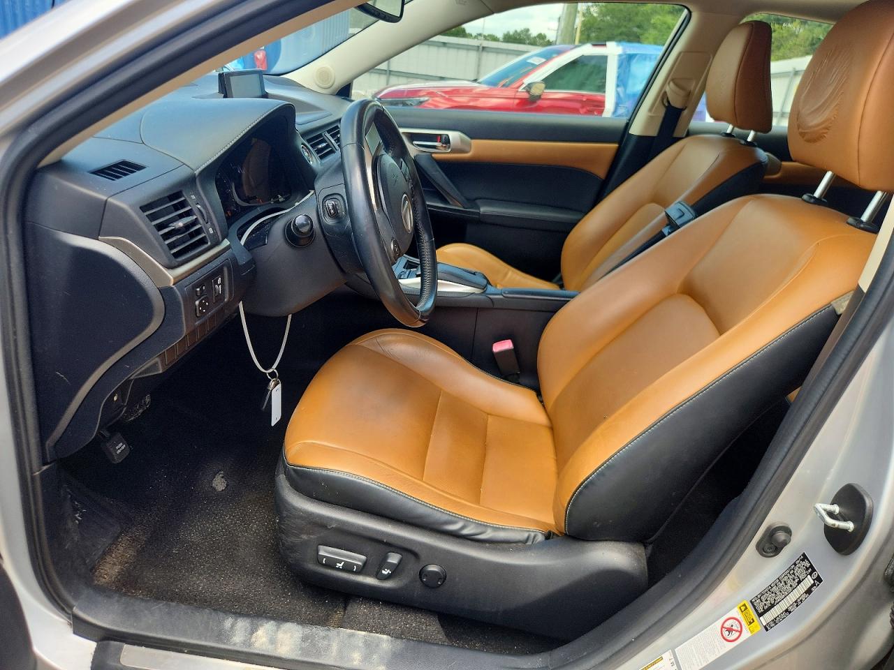2014 Lexus Ct 200 Gray vin: JTHKD5BH3E2201009