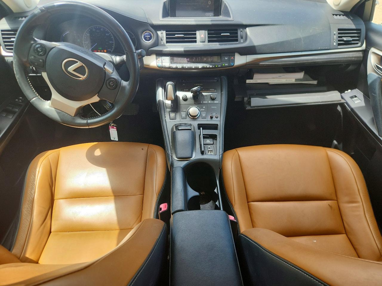 2014 Lexus Ct 200 Gray vin: JTHKD5BH3E2201009