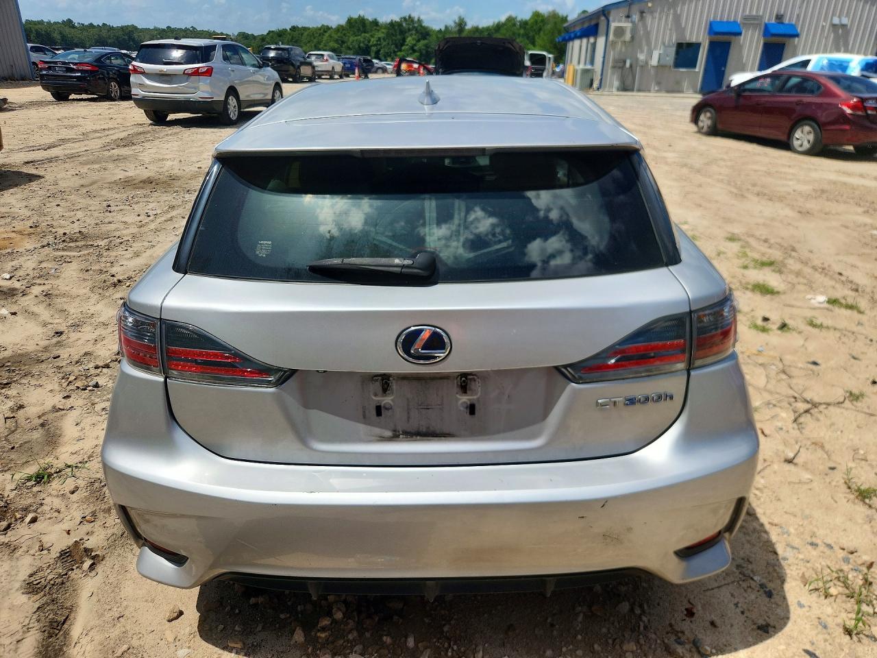 2014 Lexus Ct 200 Gray vin: JTHKD5BH3E2201009