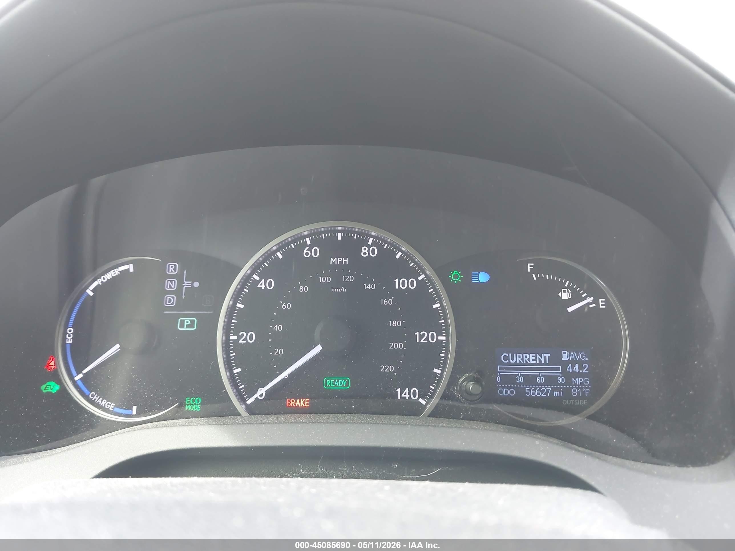 2015 Lexus Ct 200h   Red vin: JTHKD5BH3F2219642