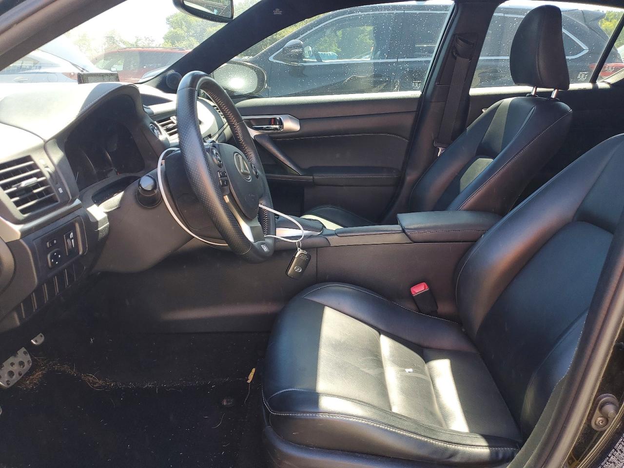 2015 Lexus Ct 200 Black vin: JTHKD5BH3F2231130
