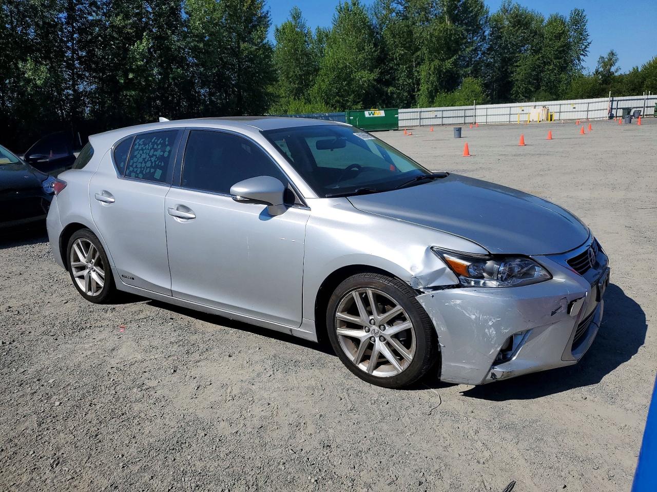 2015 Lexus Ct 200 Серебряный vin: JTHKD5BH3F2236361
