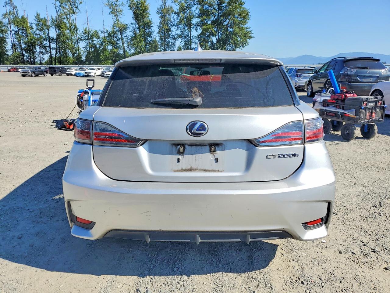 2015 Lexus Ct 200 Серебряный vin: JTHKD5BH3F2236361