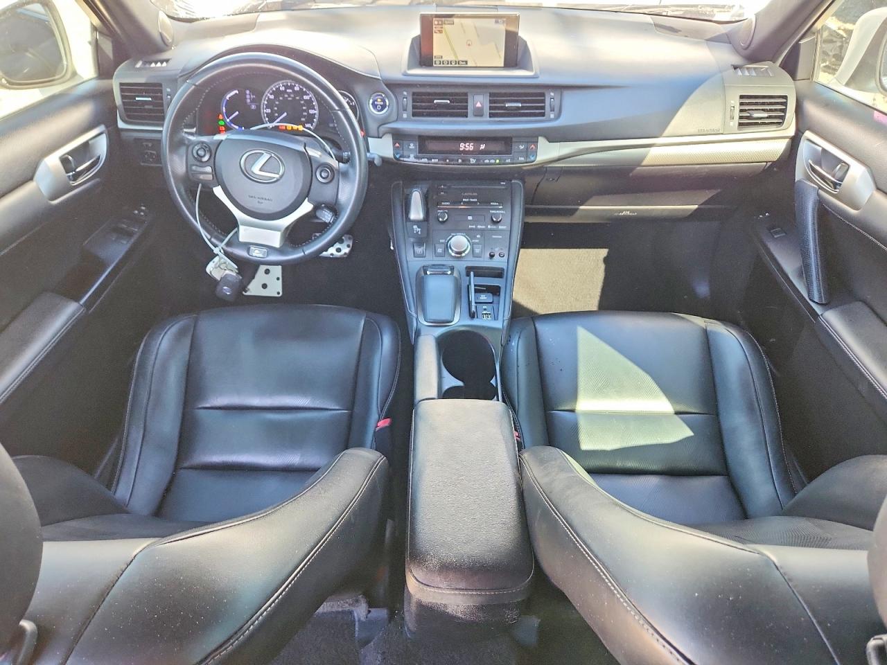 2015 Lexus Ct 200 White vin: JTHKD5BH3F2237719