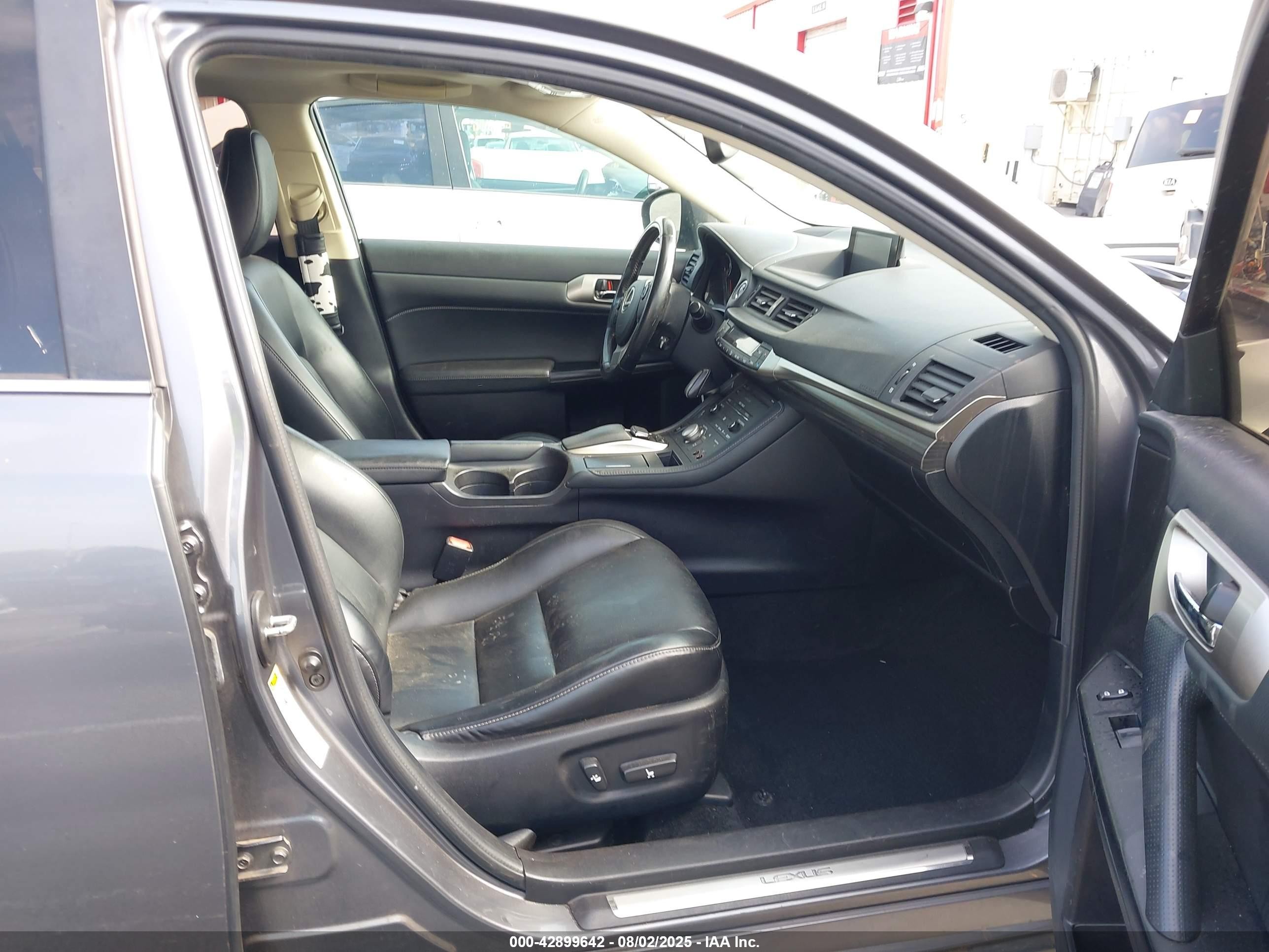 2017 Lexus Ct 200h   Gray vin: JTHKD5BH3H2281108