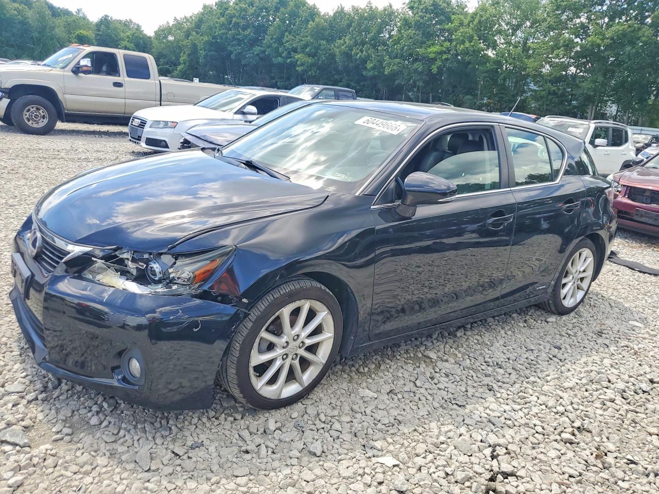 2011 Lexus Ct 200 Черный vin: JTHKD5BH4B2029178