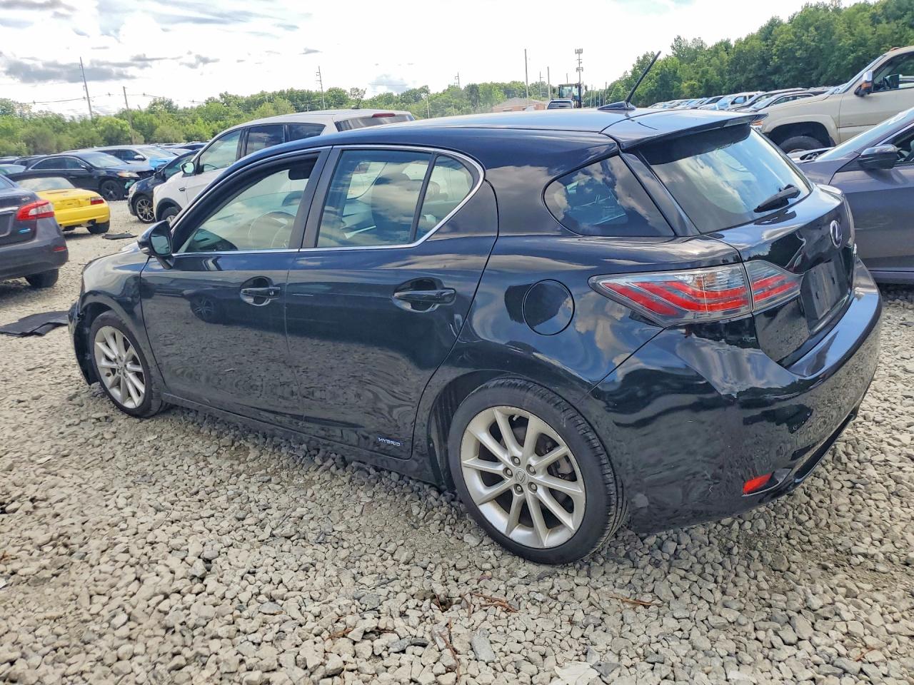 2011 Lexus Ct 200 Черный vin: JTHKD5BH4B2029178