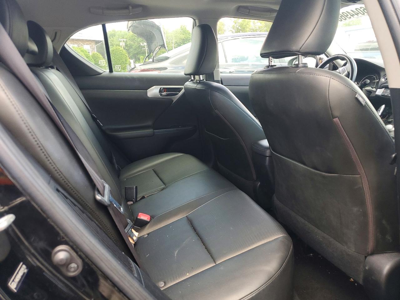 2011 Lexus Ct 200 Черный vin: JTHKD5BH4B2029178