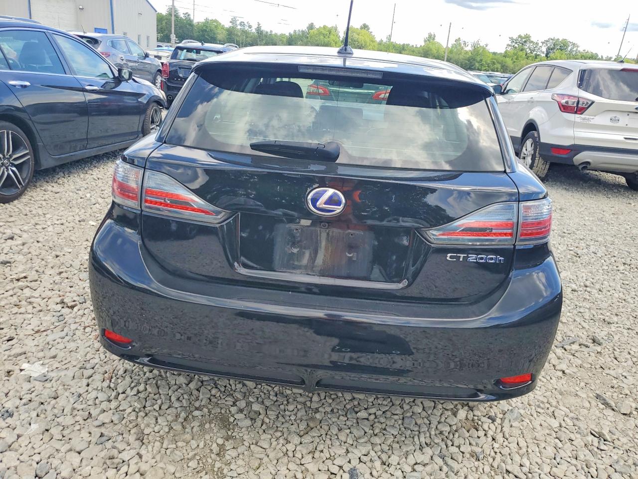 2011 Lexus Ct 200 Черный vin: JTHKD5BH4B2029178