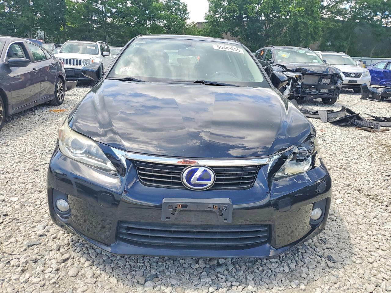 2011 Lexus Ct 200 Черный vin: JTHKD5BH4B2029178