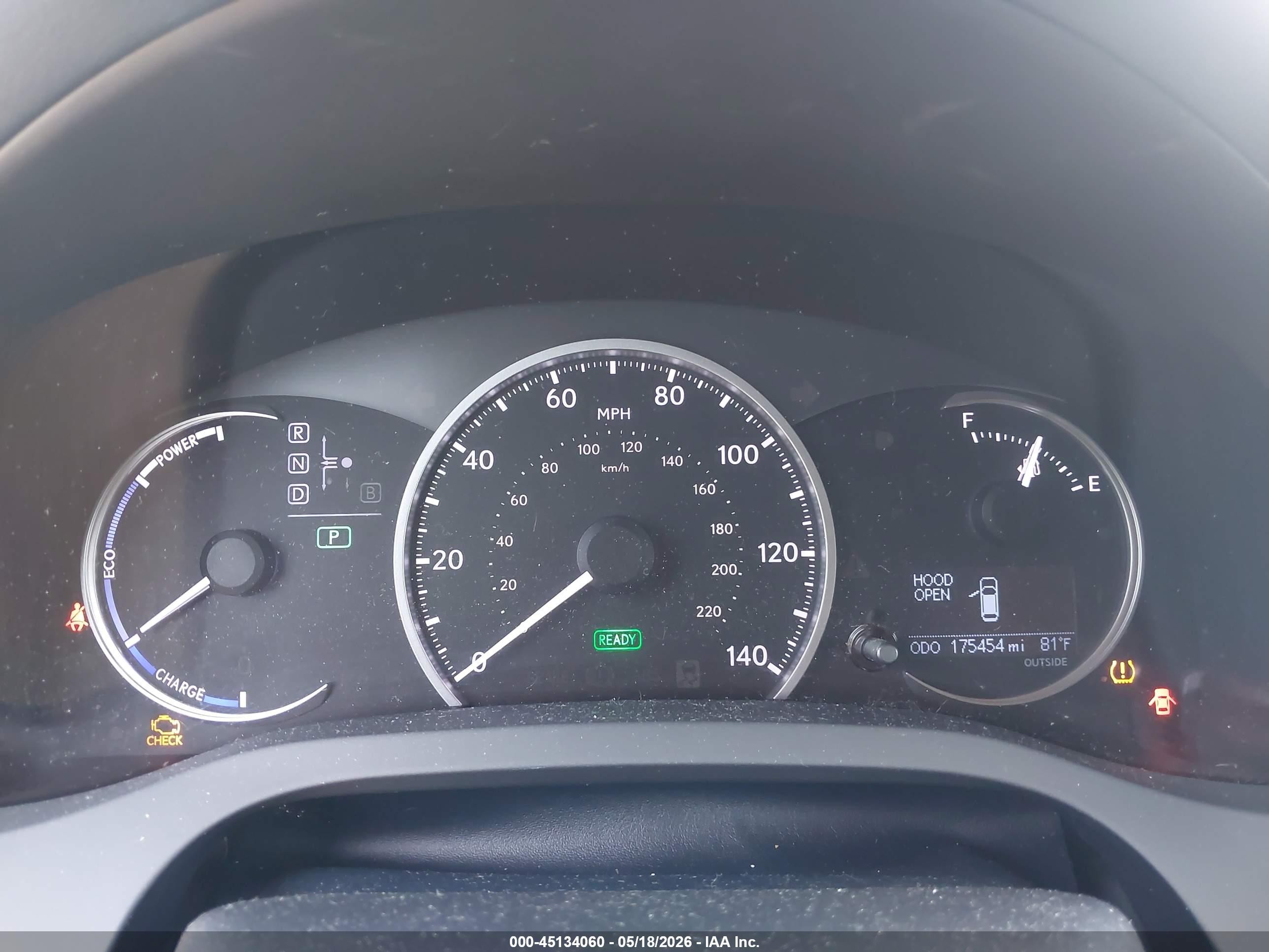 2011 Lexus Ct 200h Premium Gray vin: JTHKD5BH4B2046241