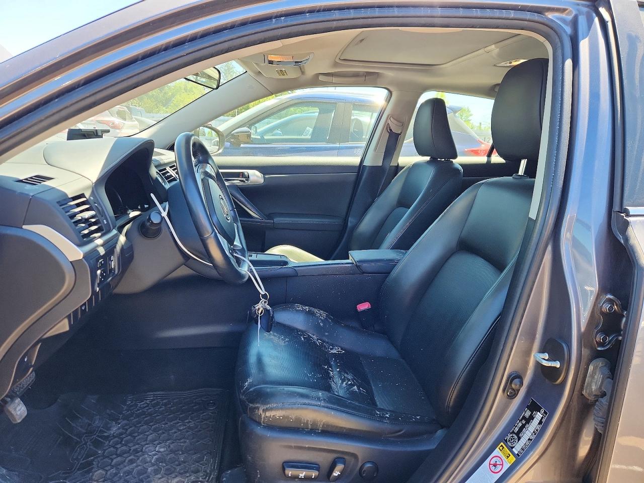 2012 Lexus Ct 200 Gray vin: JTHKD5BH4C2065275