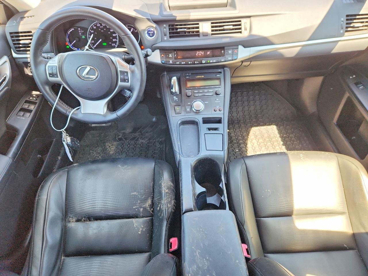 2012 Lexus Ct 200 Gray vin: JTHKD5BH4C2065275