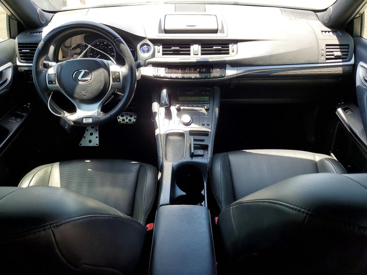 2012 Lexus Ct 200 White vin: JTHKD5BH4C2086949