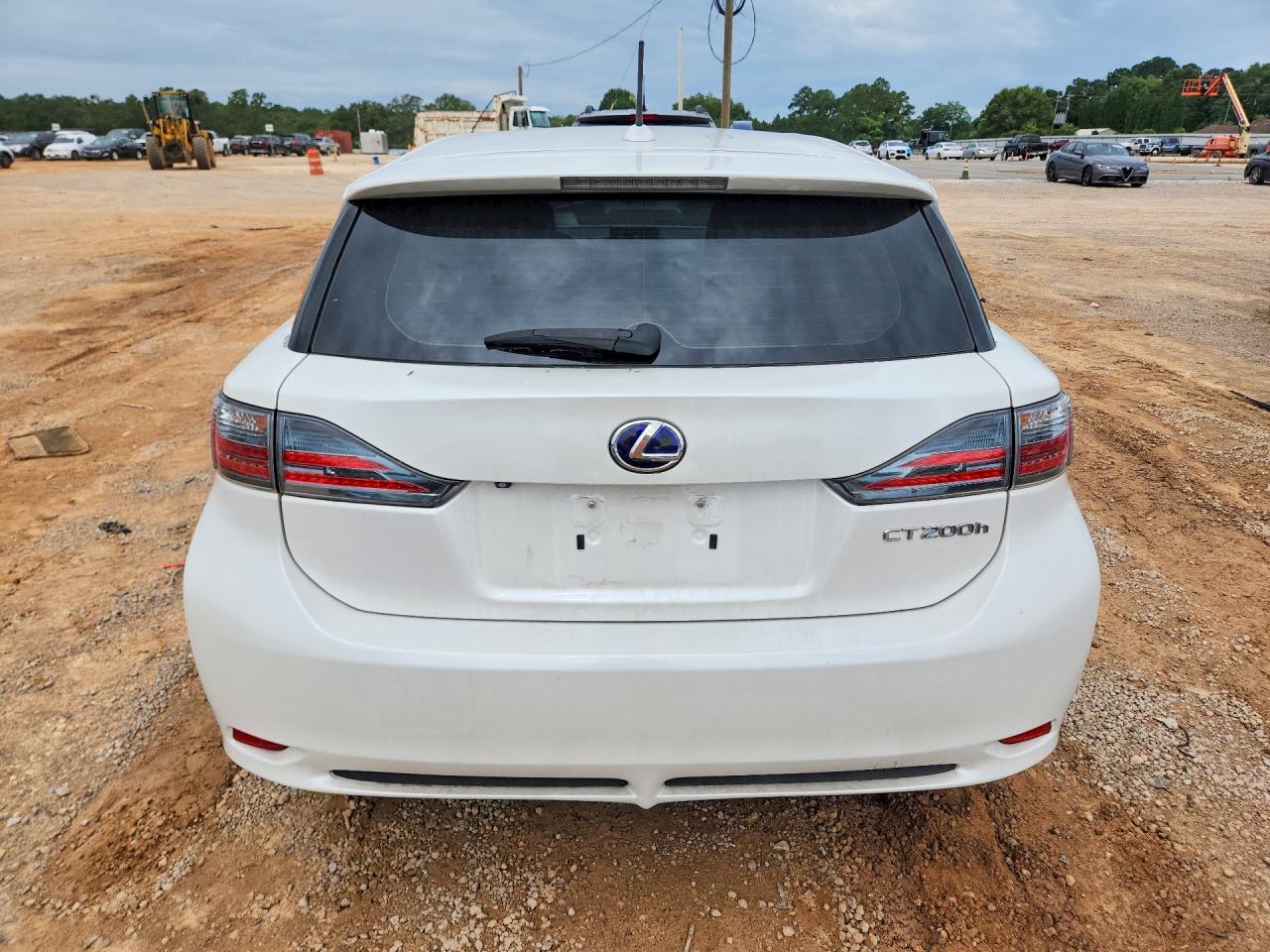 2012 Lexus Ct 200 Белый vin: JTHKD5BH4C2094033