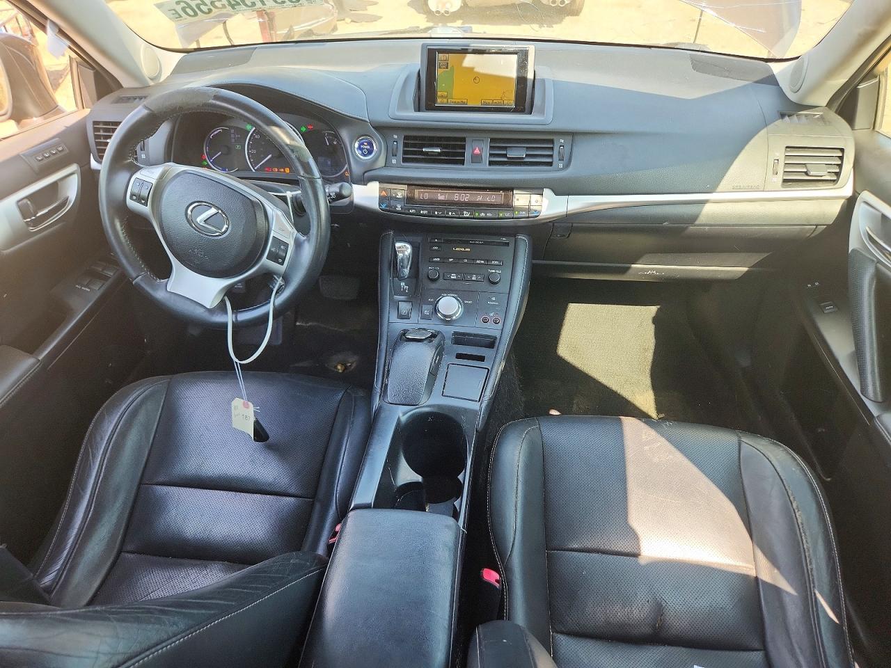 2012 Lexus Ct 200 Brown vin: JTHKD5BH4C2113566