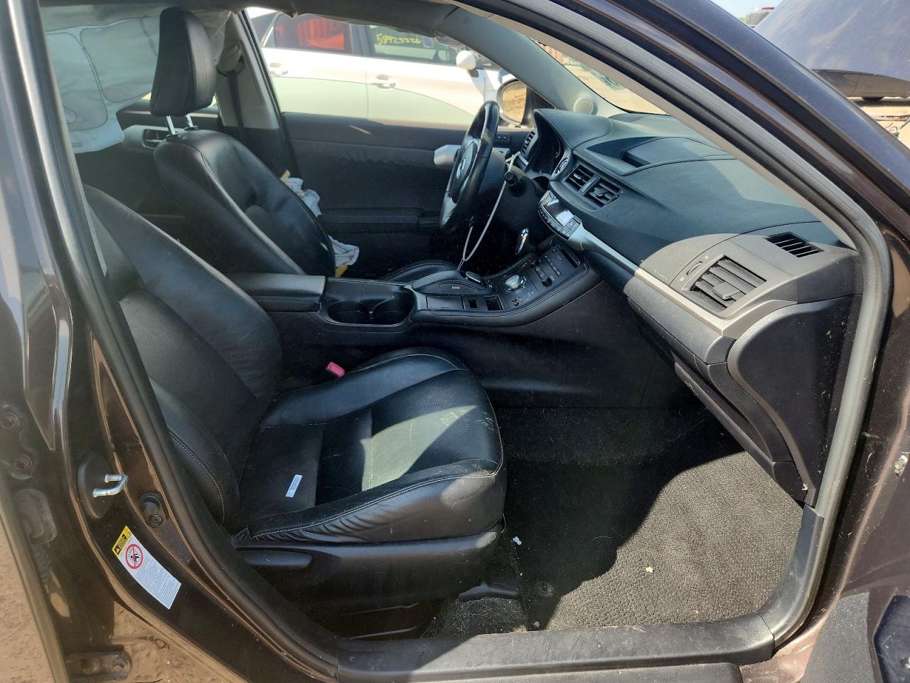 2012 Lexus Ct 200 Brown vin: JTHKD5BH4C2113566