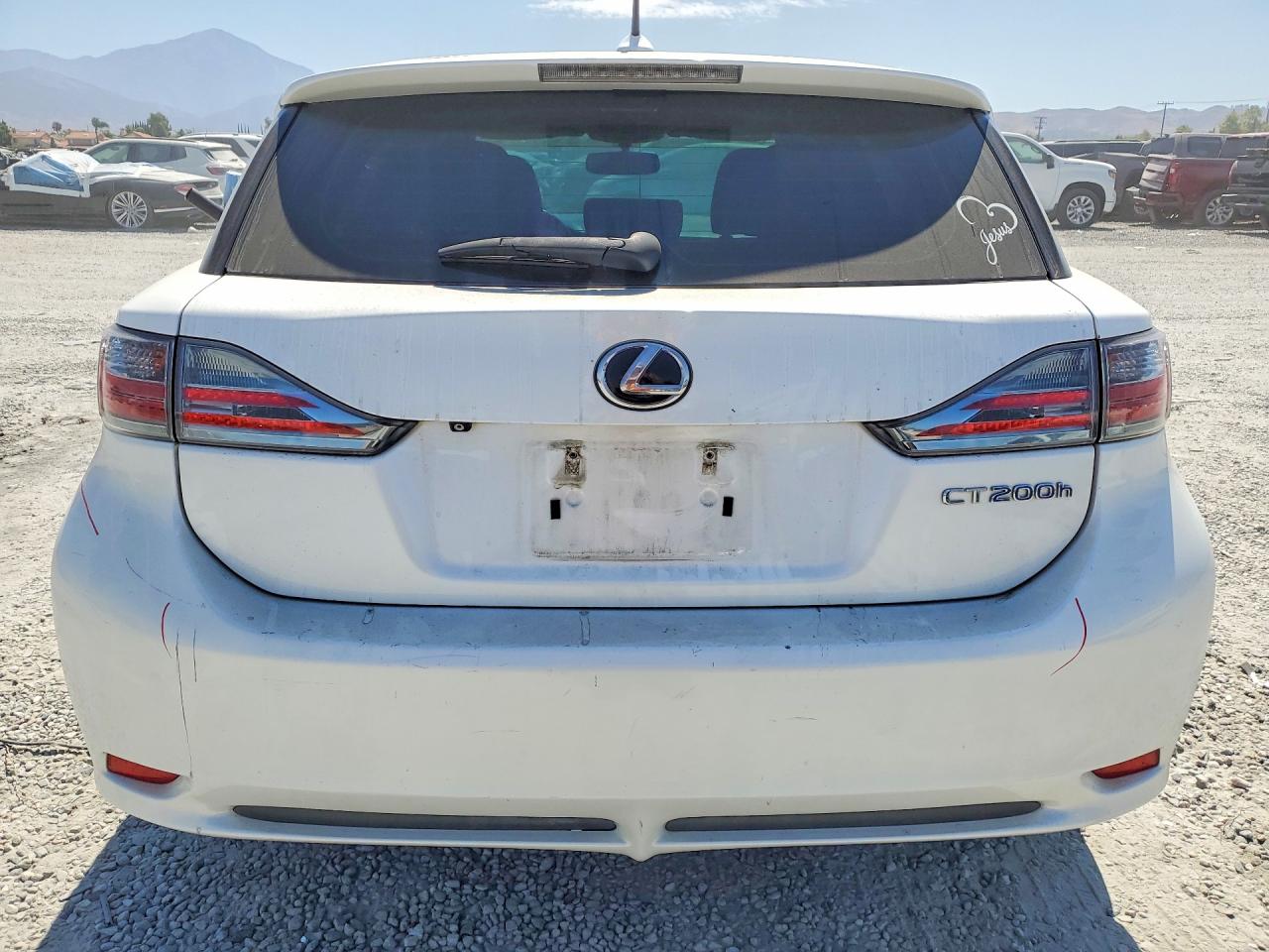 2013 Lexus Ct 200 Белый vin: JTHKD5BH4D2129347
