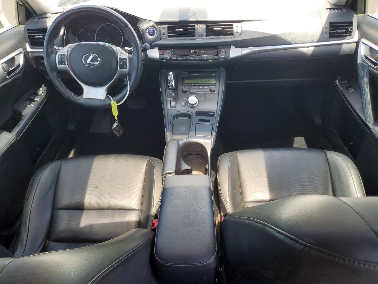 2013 Lexus Ct 200h White vin: JTHKD5BH4D2131969
