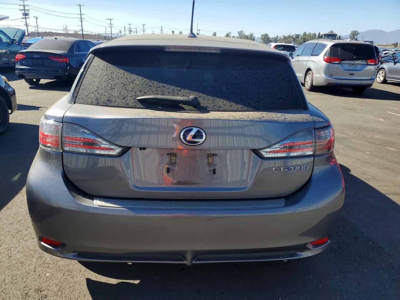 2013 Lexus Ct 200 Gray vin: JTHKD5BH4D2156838