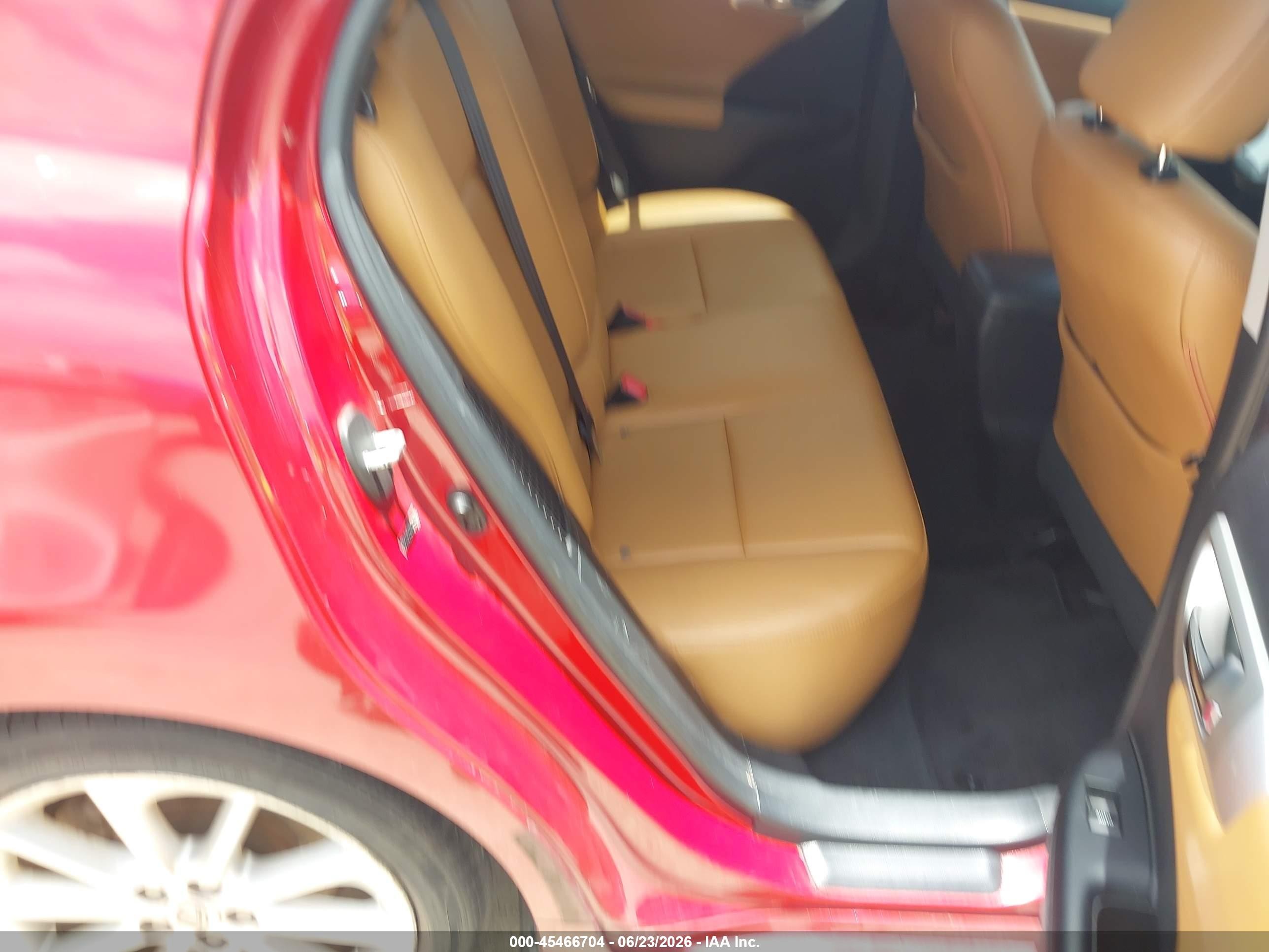 2013 Lexus Ct 200h   Red vin: JTHKD5BH4D2166446