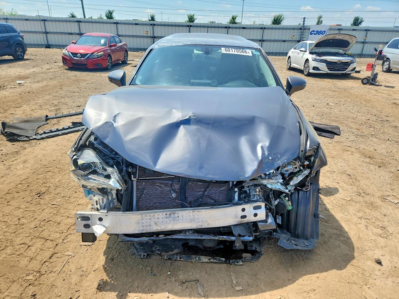 2013 Lexus Ct 200 Gray vin: JTHKD5BH4D2167659
